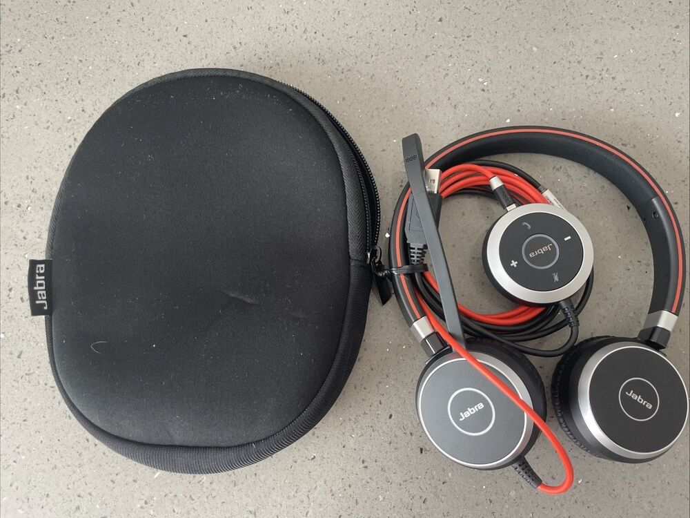 JABRA HSC017 Evolve 40 Mono Headset ENC010- 6393-823-109 w case